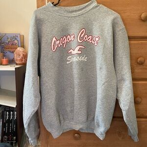 Gray Vintage Oregon Coast Seaside Sweater